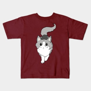 Shelter Cats - Grey Friend Kids T-Shirt